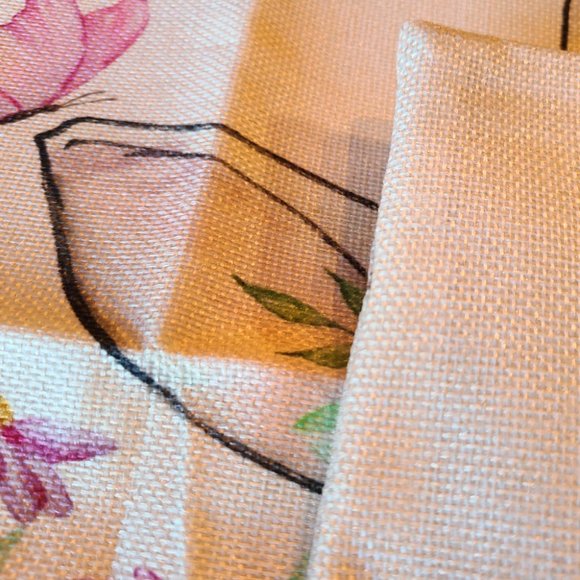 Easter Throw Pillow Covers Bunny Decorative Accent Cases Spring Cottage Decor - Picture 9 of 9